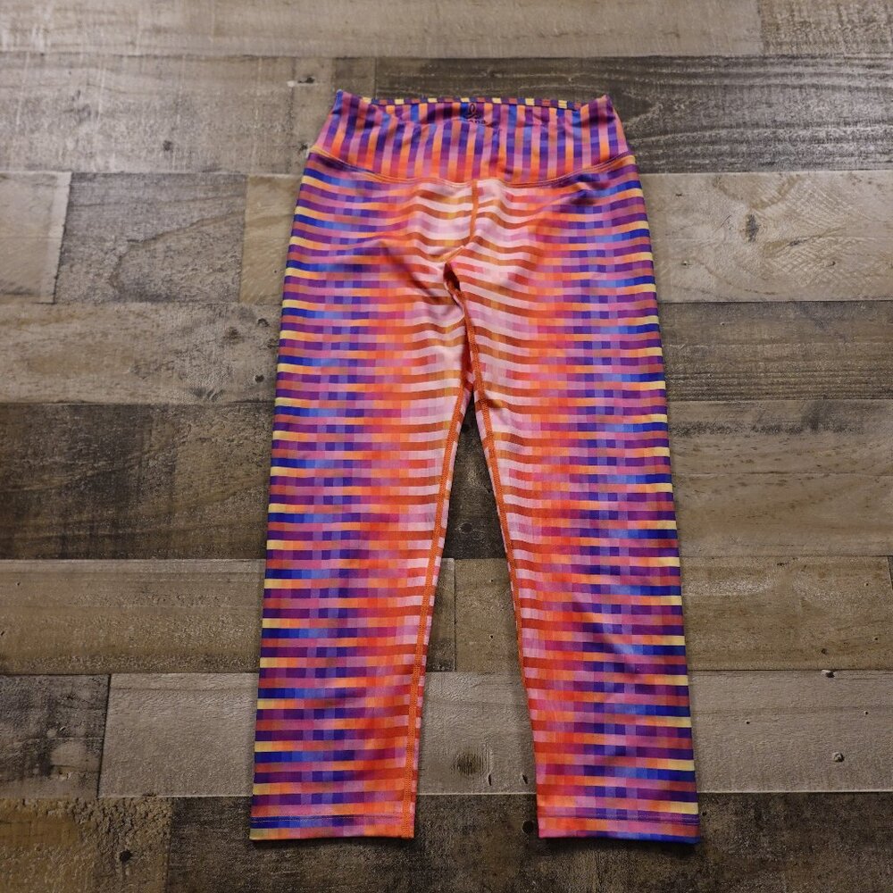 Prana Roxanne Capri leggings women's extra small multicolor